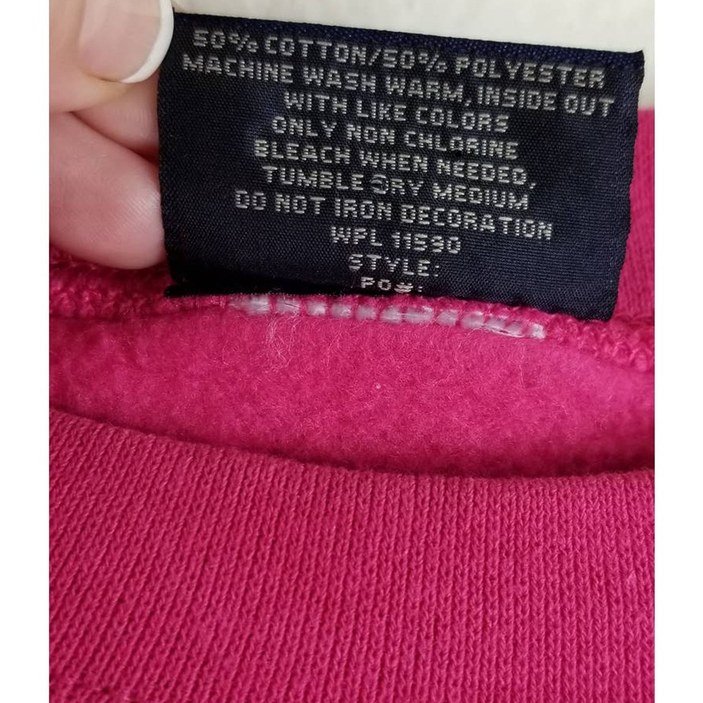 MV Sport NAU Pink Athletic Women's Sweatshirt Sz Small - Picture 5 of 5